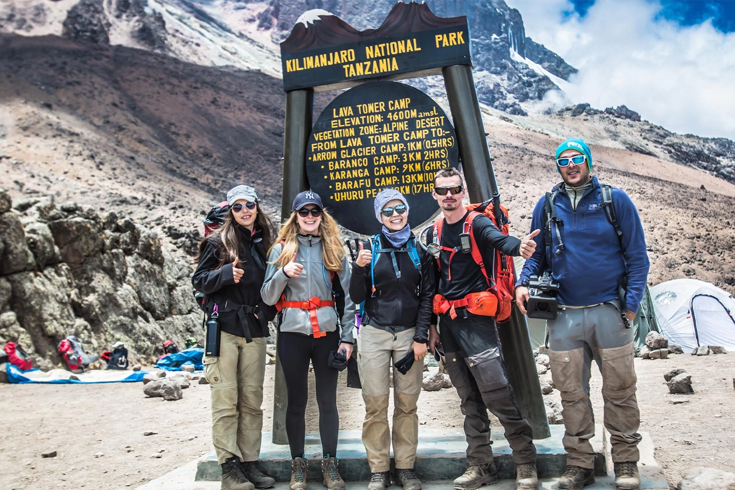 7 Days Private Machame Route Climb